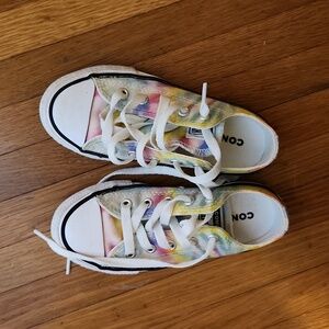 Converse Chuck Taylor All Star Tie Dye Oxford Sneaker - Kids Size 11